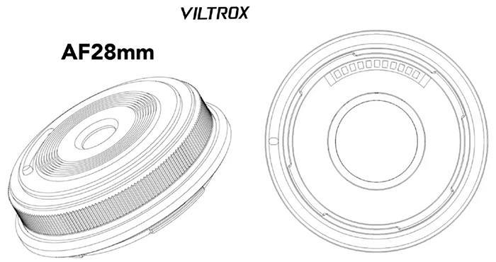 Ống kính Pancake AF 28mm dành cho hệ máy fullframe