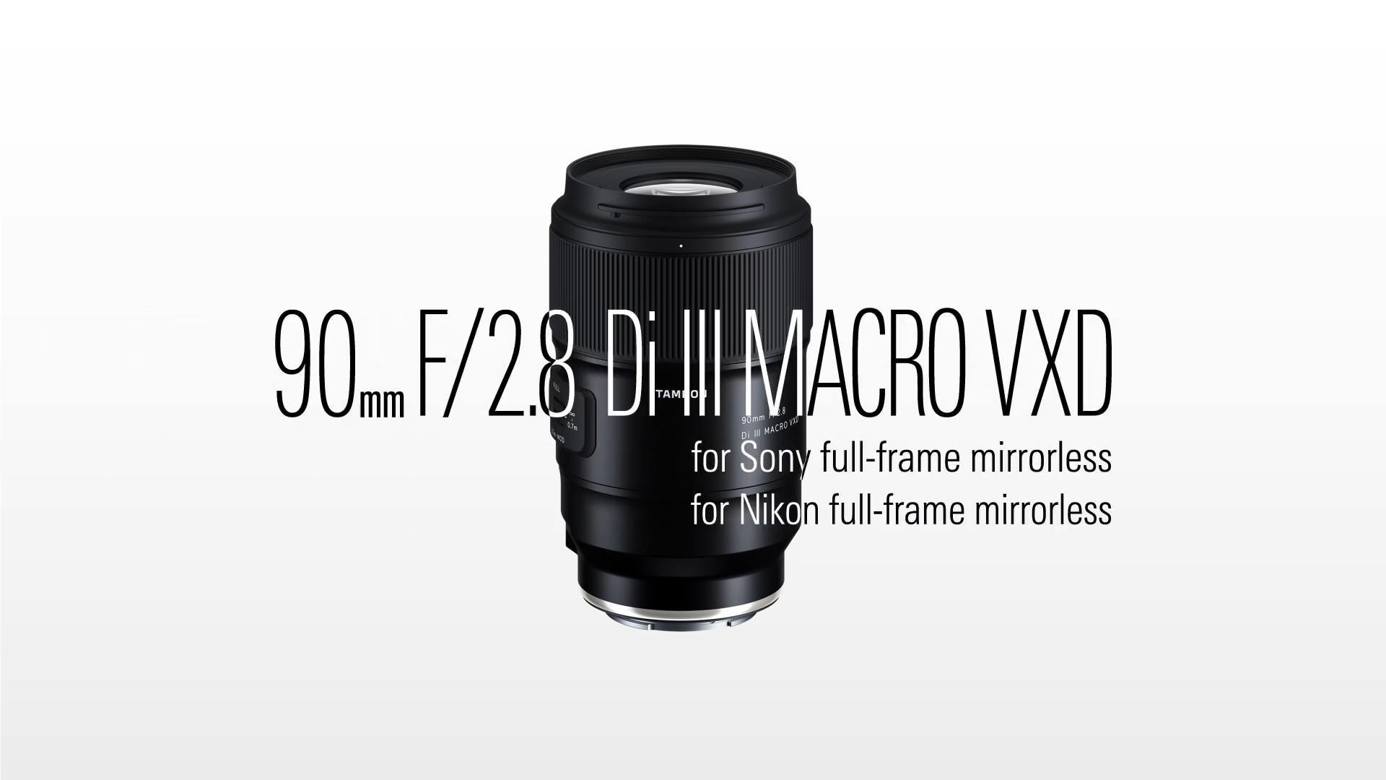 Ống kính Tamron 90mm f/2.8 Di III VXD Macro