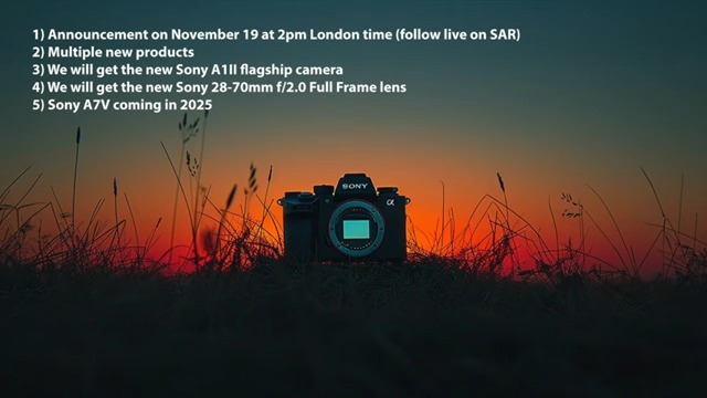 Máy ảnh Alpha Sony A1 Mark II và Lens Sony 28-70F2 GM?