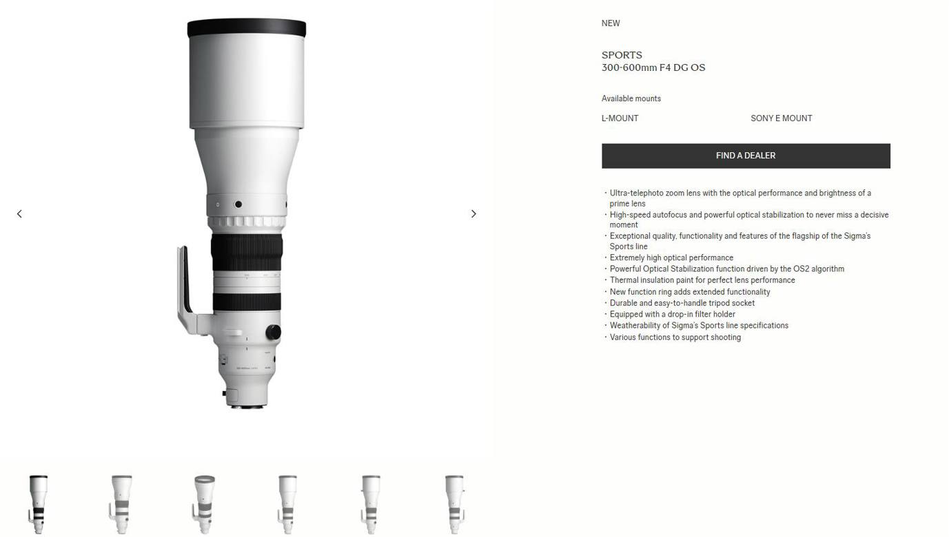 Sigma vừa tung ra 3 quả bom tại CP+