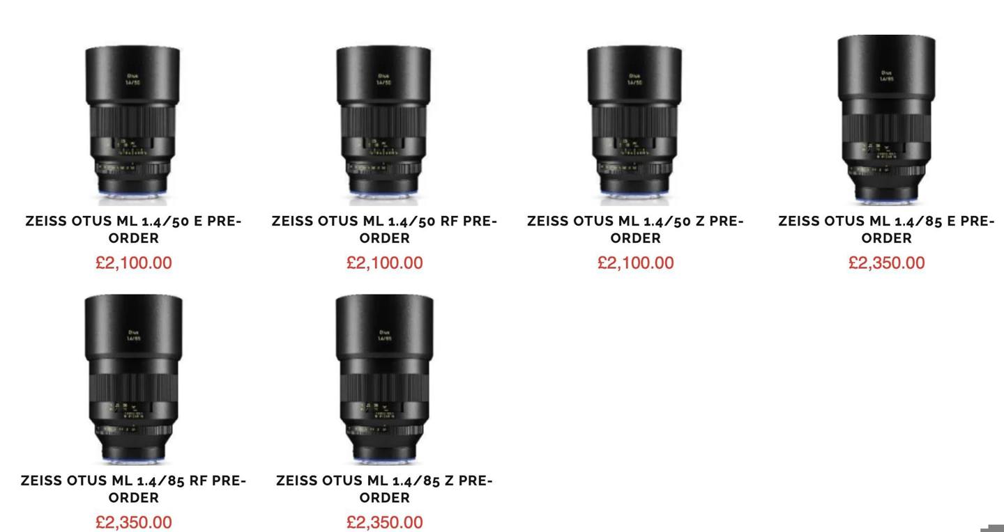 Sản phẩm ZEISS OTUS ML