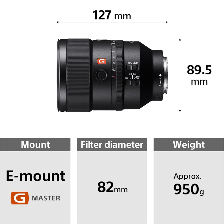 Lens Sony FE 135mm f/1.8 GM